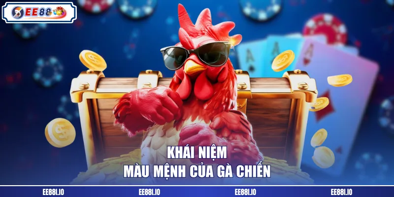 Khái niệm màu mệnh của gà chiến
