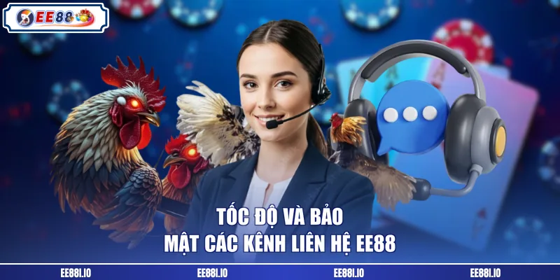 Tốc độ và bảo mật các kênh liên hệ EE88